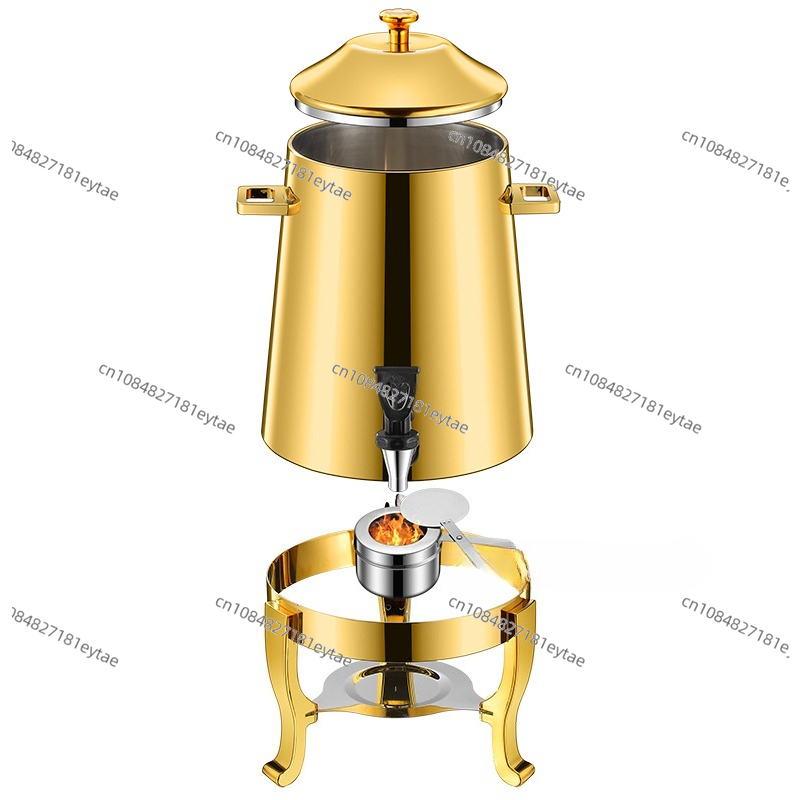 Coffee Tea Urn - ビュッフェ商業用小売13L温水ディスペンサーお茶サーモスミルクディスペンサーゴールド銅ステンレス鋼コーヒーポット