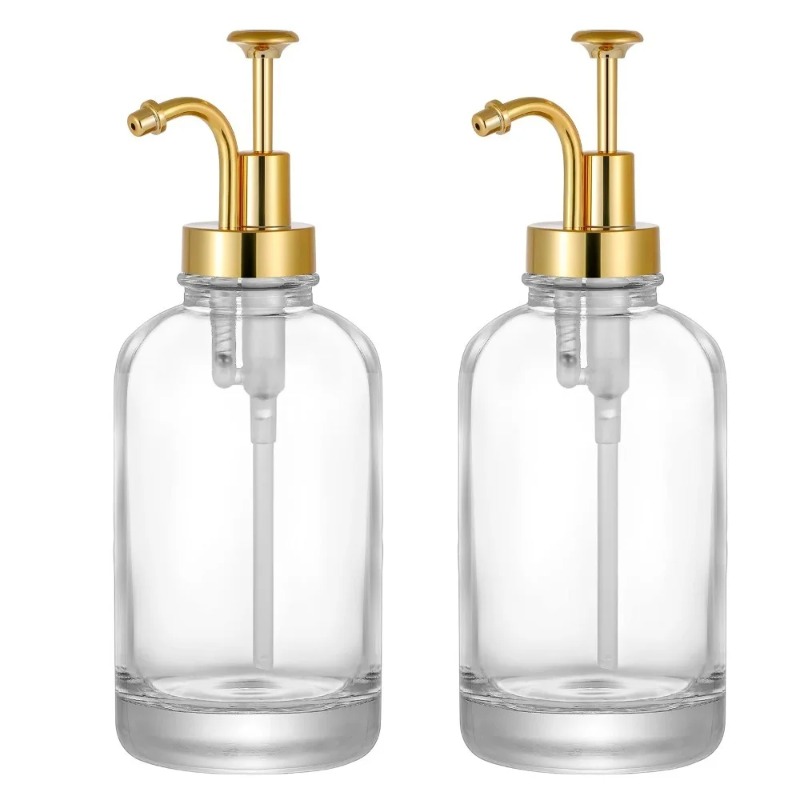 Coffee And Tea Glass - ドリンクウェア コーヒーシロップディスペンサー アクセサリー 1/2パック 16オンス/500ml シロップディスペンサー