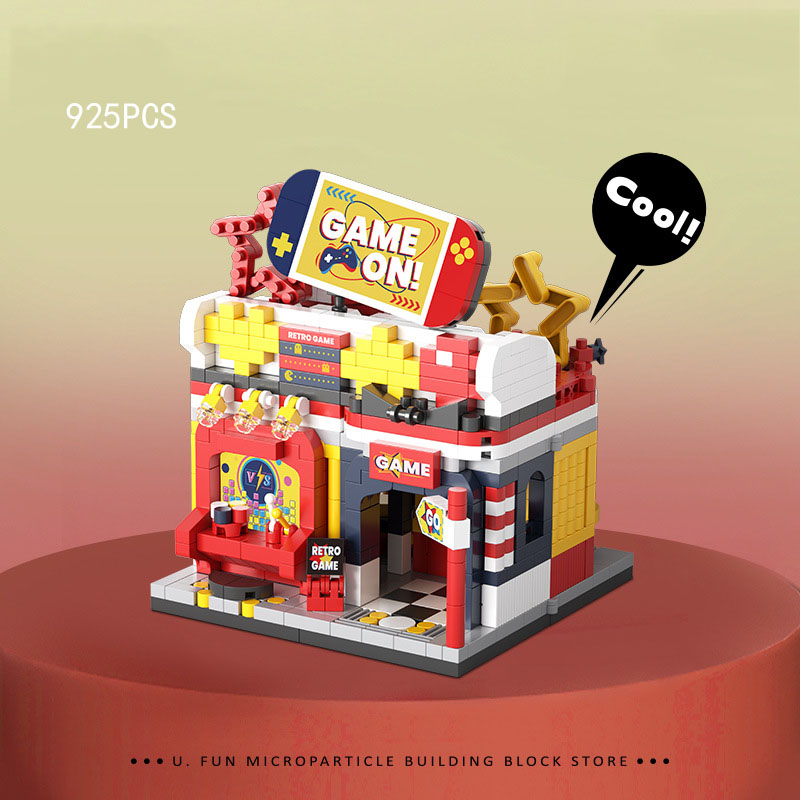 面白い都市ストリートビューの建物レンガ花屋コーヒーショップミ - Coffee Tea Games のレビューと価格