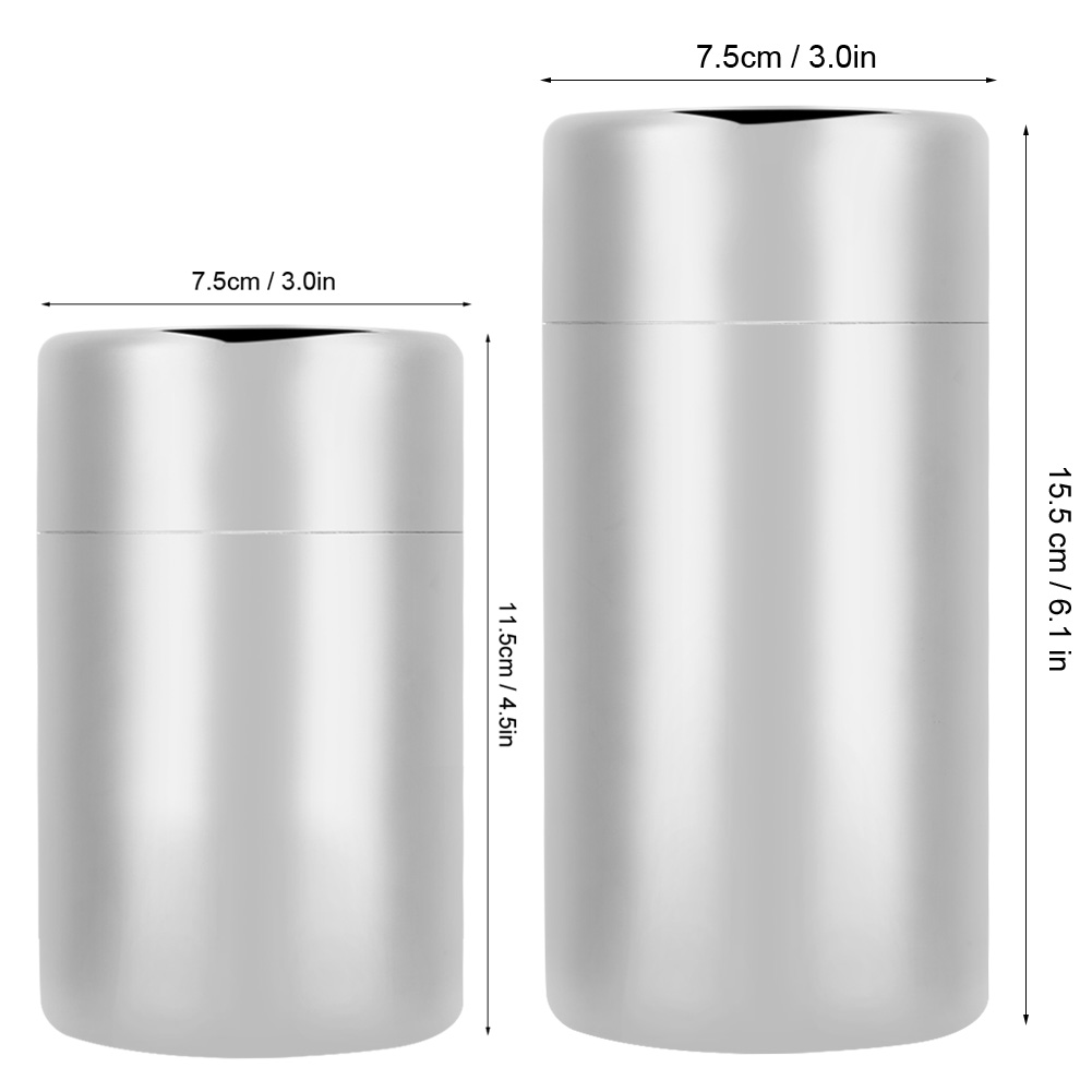 携帯用304ステンレス製密封茶葉保存容器 コーヒー豆容器 ス - Coffee Tea Leaf And Bean のレビューと価格