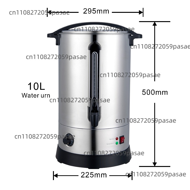 急速加熱セルフサービスコーヒー・紅茶ボイラー ステンレス製電 - Coffee Tea Urn のレビューと価格