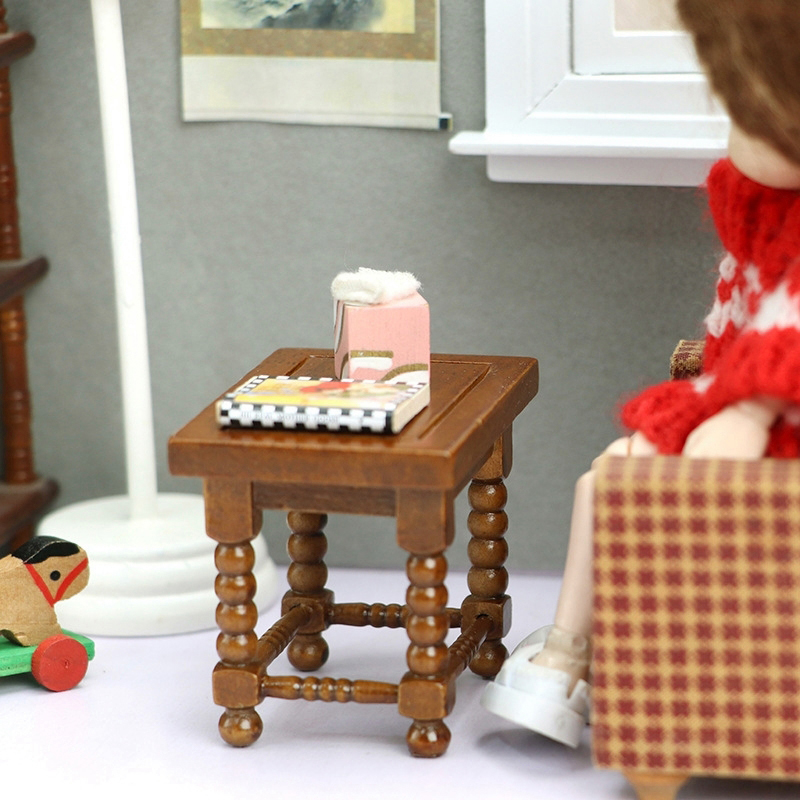 1:12 ドールハウスミニチュアラウンドテーブルティーテーブ - Coffee Tea Games のレビューと価格