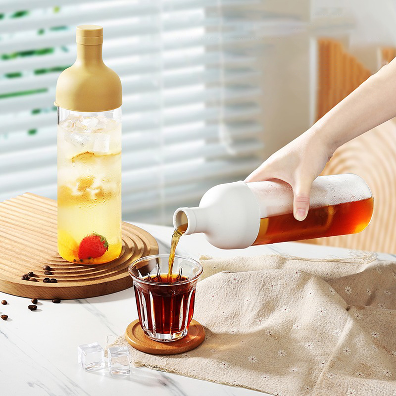 JUSTINLAU 1L コールドブリューコーヒーピッチャー - Coffee And Tea Glass のレビューと価格
