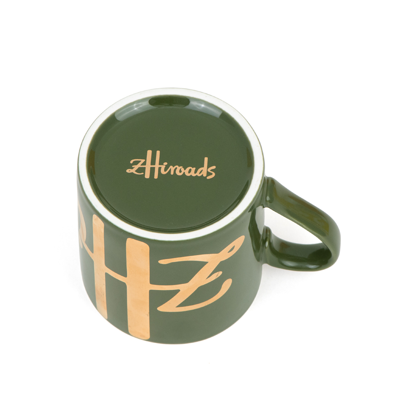 高級ボーンチャイナコーヒーマグ エレガントなセラミックティー - Coffee Tea Green のレビューと価格