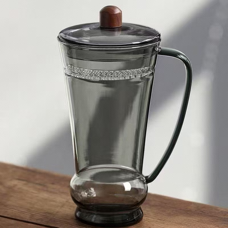 400 ミリリットル醸造太平 Houkui 緑茶ガラス茶マグ - Coffee Tea Green のレビューと価格