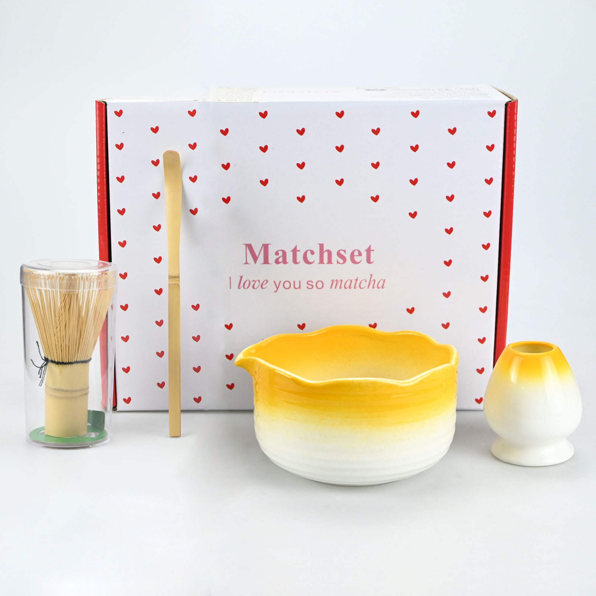 4個/セット宋朝抹茶ボウル、抹茶作り道具、ブラシ、宋風茶碗、 - Matcha Whisk Set のレビューと価格