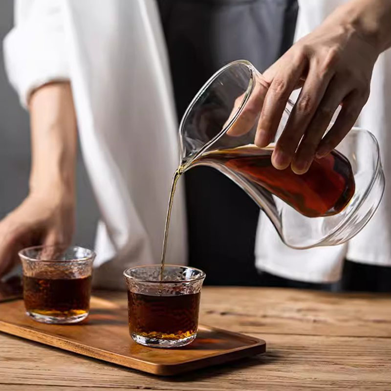 YWDL 300ml 二層ガラスコーヒーシェアリングポット  - Coffee And Tea Glass のレビューと価格