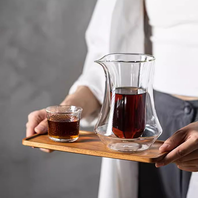 YWDL 300ml 二層ガラスコーヒーシェアリングポット  - Coffee And Tea Glass のレビューと価格