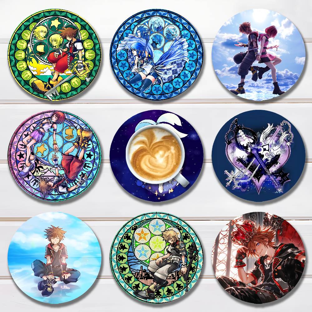 K-Kingdom H-Hearts ゲームラウンド木製コー - Coffee Tea Games のレビューと価格