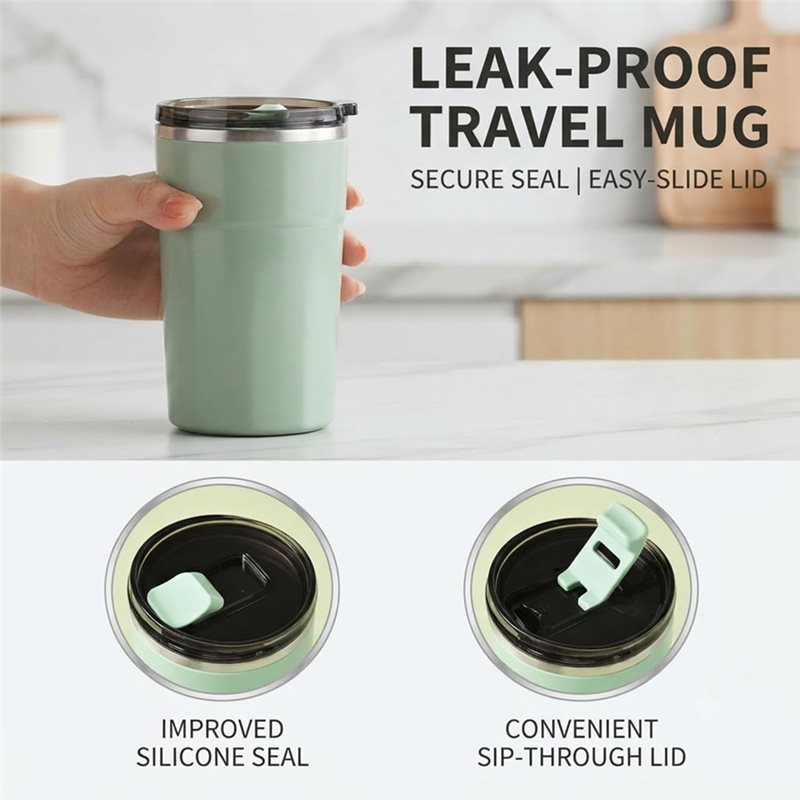 HGHO USB-C充電式セルフスターリングマグ+アイストレ - Coffee Tea Mix のレビューと価格