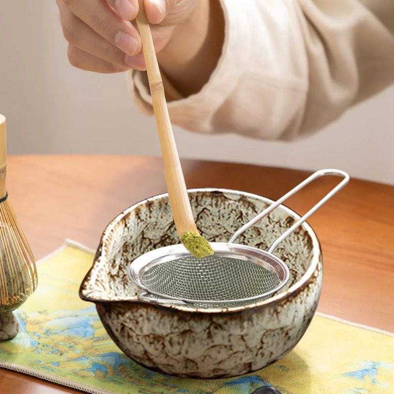 6点セット 日本製抹茶茶器セット 安全な竹製茶筅 ティースプ - Matcha Whisk Set のレビューと価格