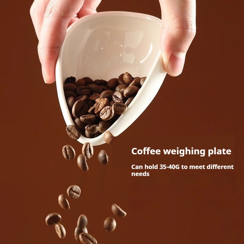 セラミック製コーヒー豆計量トレイ、ティープレゼンテーションデ - Coffee Tea Leaf And Bean のレビューと価格