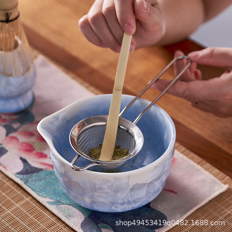 7点セット 新品 日本風抹茶泡立て器セット セラミック窯製氷 - Matcha Whisk Set のレビューと価格