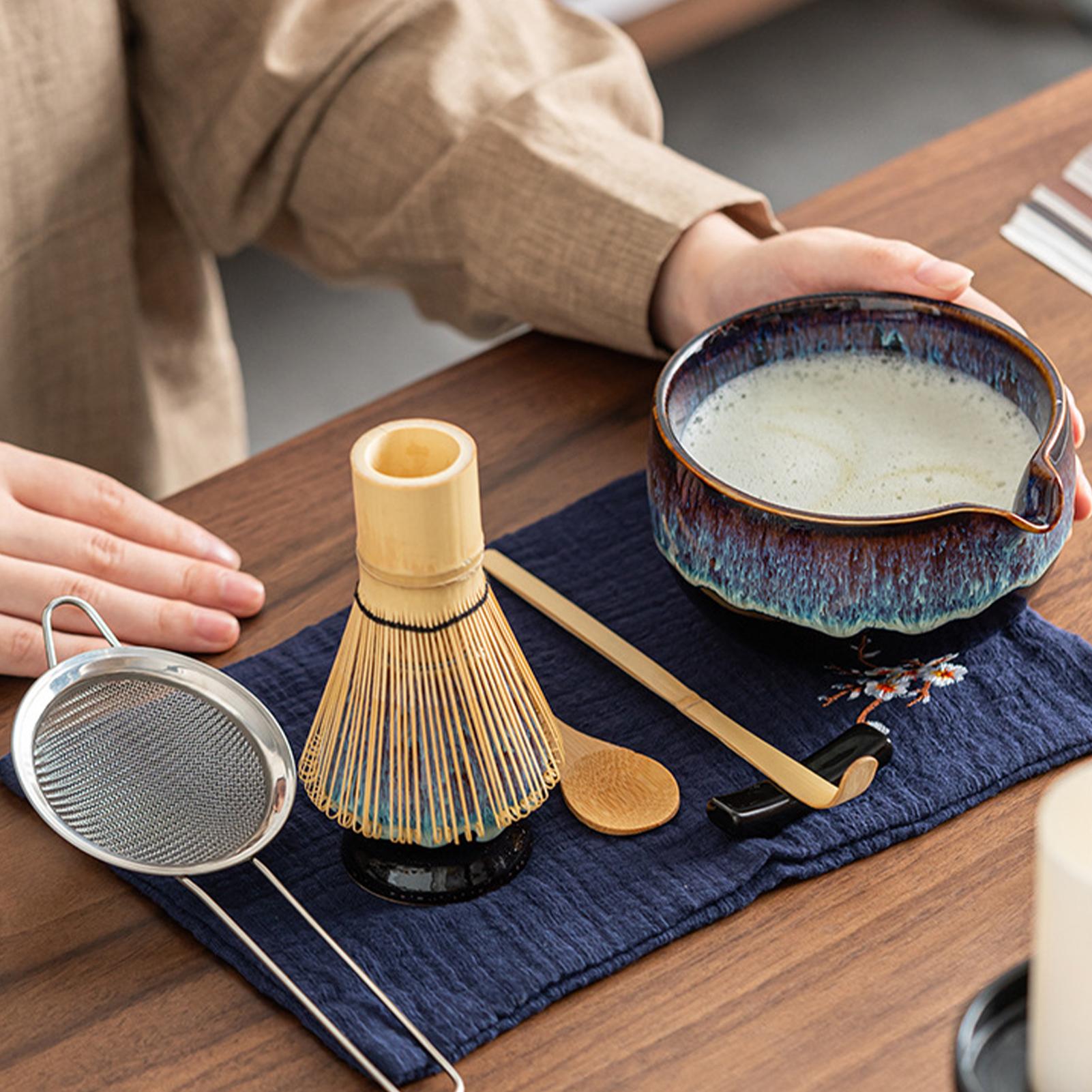 抹茶茶碗と茶筅セット 再利用可能な茶道キット 日本茶 抹茶作 - Matcha Whisk Set のレビューと価格