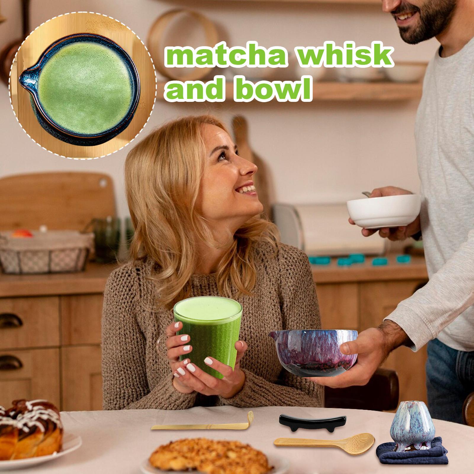 抹茶茶碗と茶筅セット 再利用可能な茶道キット 日本茶 抹茶作 - Matcha Whisk Set のレビューと価格