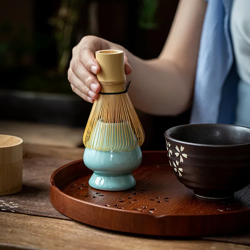 茶器セット 日本茶セット 抹茶泡立て器（茶筅） 茶スプーンと - Matcha Whisk Set のレビューと価格