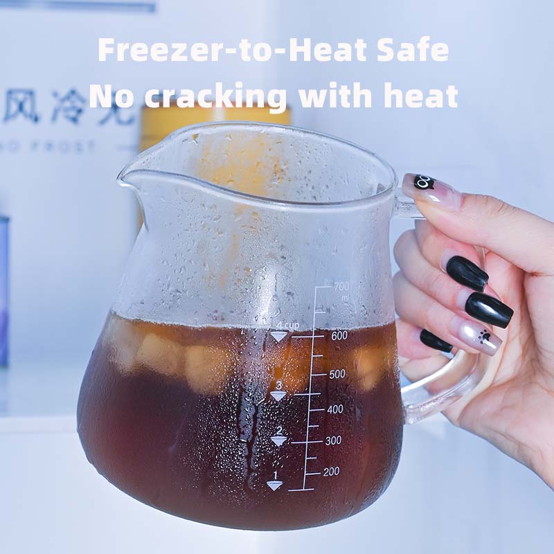 新しい高ホウケイ酸ガラス製700mlコーヒーポットとティーポ - Coffee And Tea Glass のレビューと価格