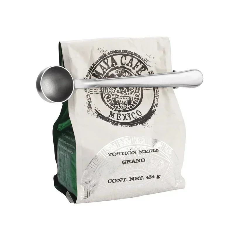 2026年新型ステンレス製コーヒースクープ（クリップ付き）、 - Coffee Tea Leaf And Bean のレビューと価格