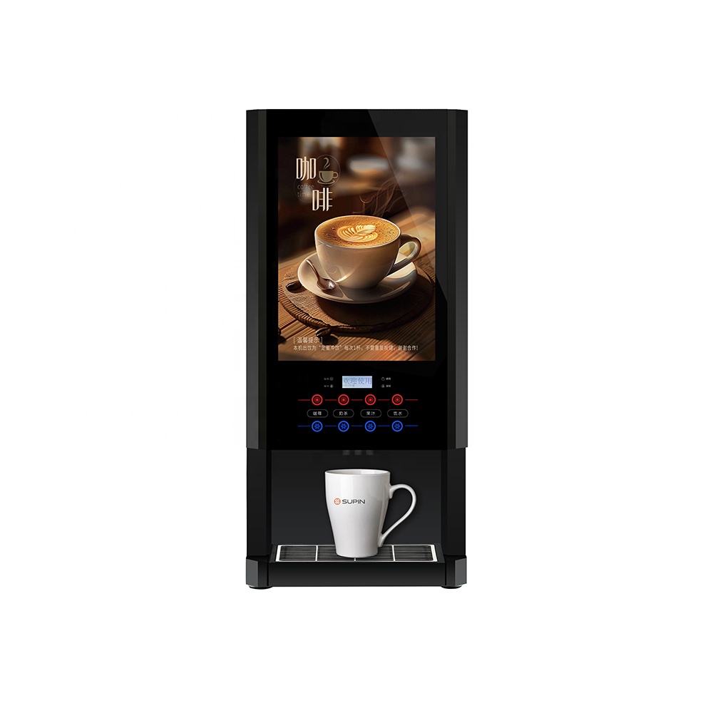 SUPINオフィス用ミルク・ティー自動販売機、全自動インスタ - Coffee Tea Vending Machine For Office のレビューと価格