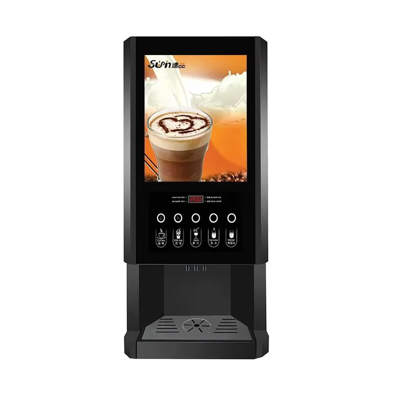 E30SWインスタントコーヒーメーカー自動ミルクティー販売機 - Coffee Tea Vending Machine For Office のレビューと価格