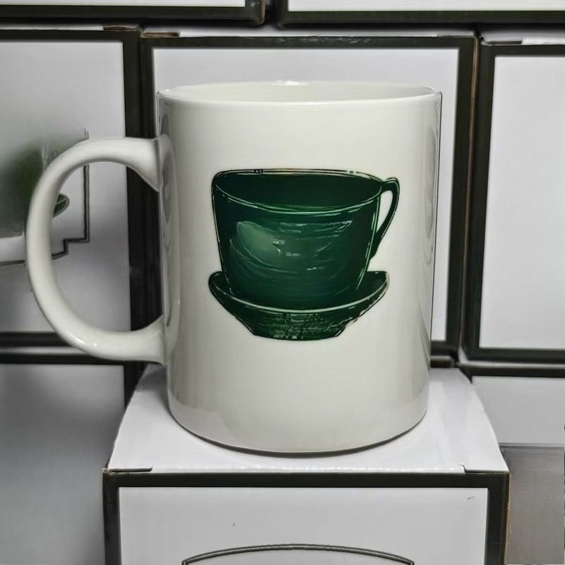 中世風グリーンカフェセラミックヴィンテージアフタヌーンティー - Coffee Tea Green のレビューと価格