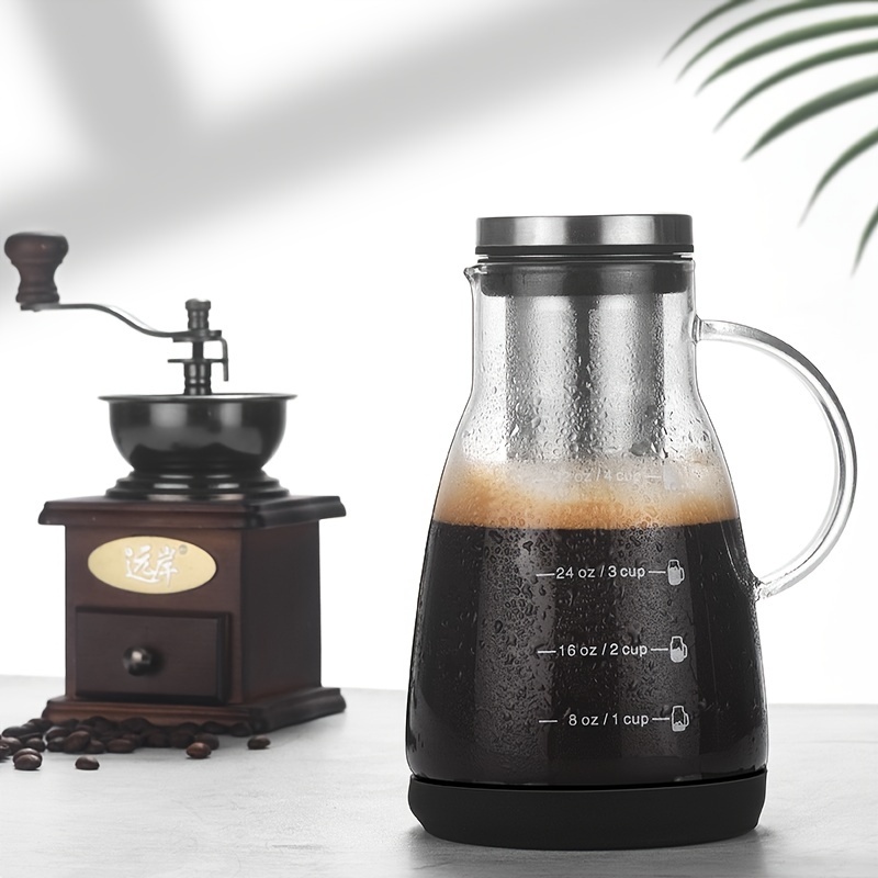 24オンス クラシックガラス製コールドブリューコーヒーピッチ - Coffee And Tea Glass のレビューと価格