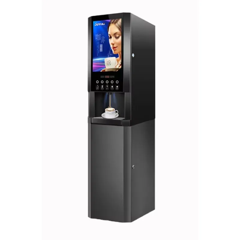 E30S 自動コーヒー自動販売機インスタントミルクティーメー - Coffee Tea Vending Machine For Office のレビューと価格