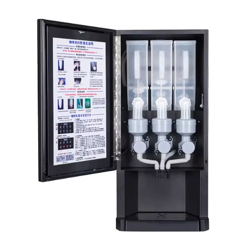 E30S 自動コーヒー自動販売機インスタントミルクティーメー - Coffee Tea Vending Machine For Office のレビューと価格