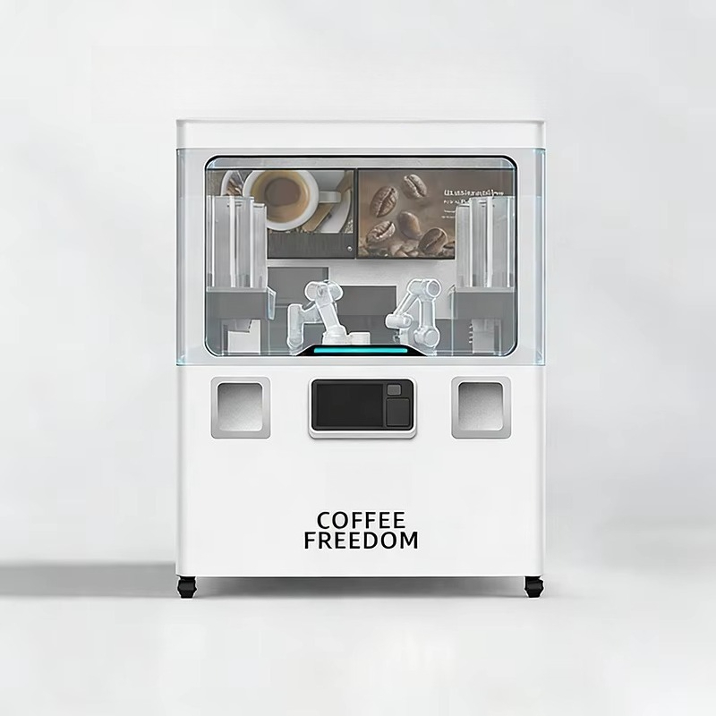 オフィスやショッピングモール向けのカスタマイズ可能な業務用ロ - Coffee Tea Vending Machine For Office のレビューと価格