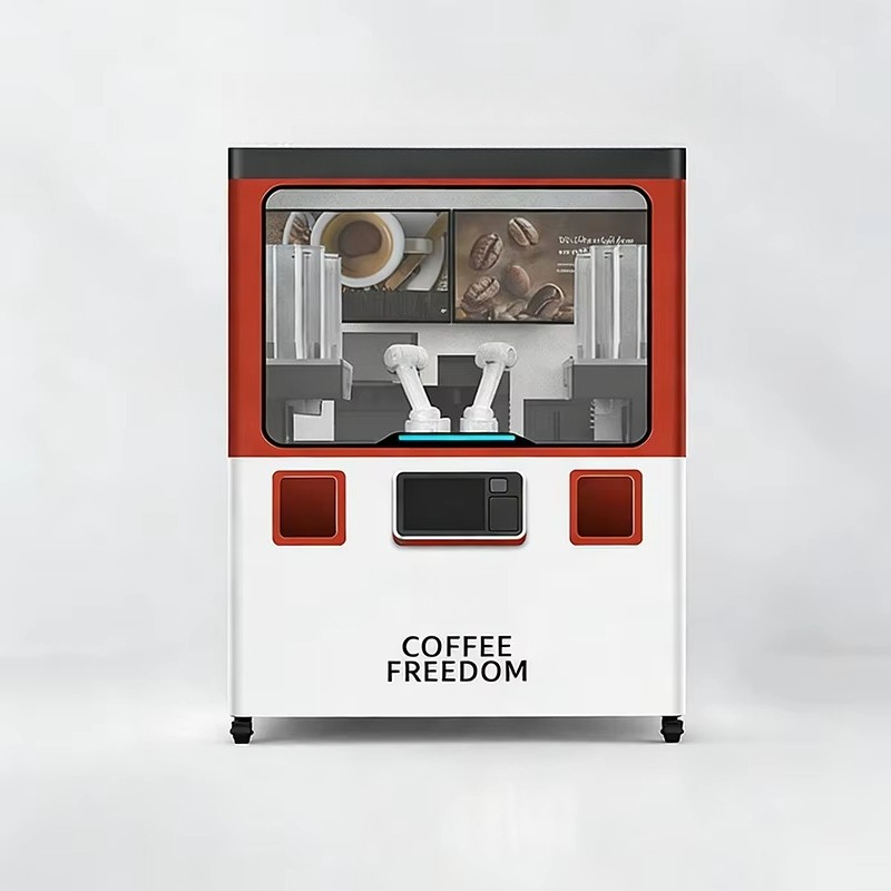 オフィスやショッピングモール向けのカスタマイズ可能な業務用ロ - Coffee Tea Vending Machine For Office のレビューと価格