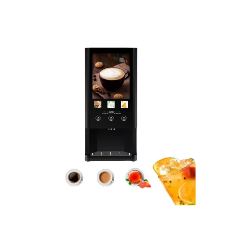 インスタントコーヒー、ミルクティー、ジュース自動販売機、オフ - Coffee Tea Vending Machine For Office のレビューと価格