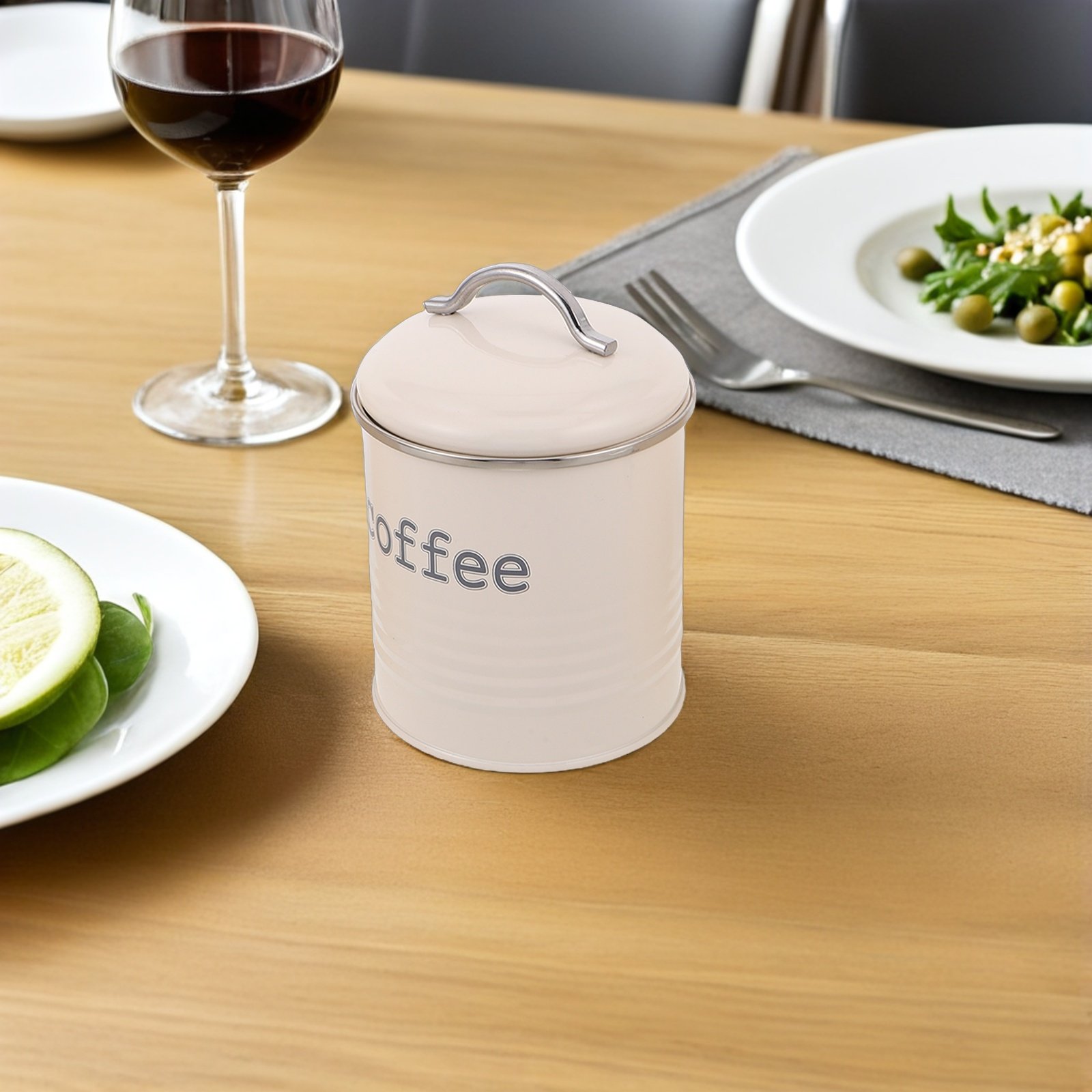 3個セット 密閉コーヒー豆容器セット 気密茶葉砂糖キャニスタ - Coffee Tea And Sugar Canister Set のレビューと価格