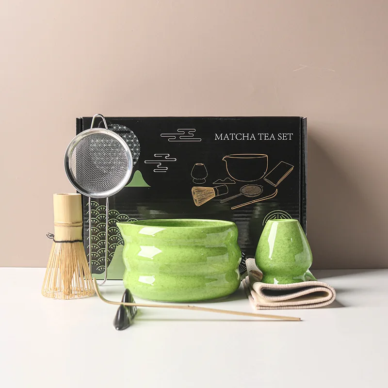 2/4//7 個日本抹茶セット手作りホーム簡単にきれいなボウ - Matcha Whisk Set のレビューと価格