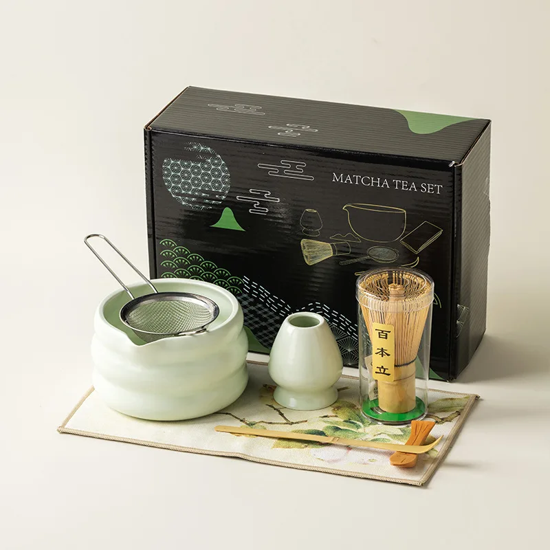 2/4//7 個日本抹茶セット手作りホーム簡単にきれいなボウ - Matcha Whisk Set のレビューと価格
