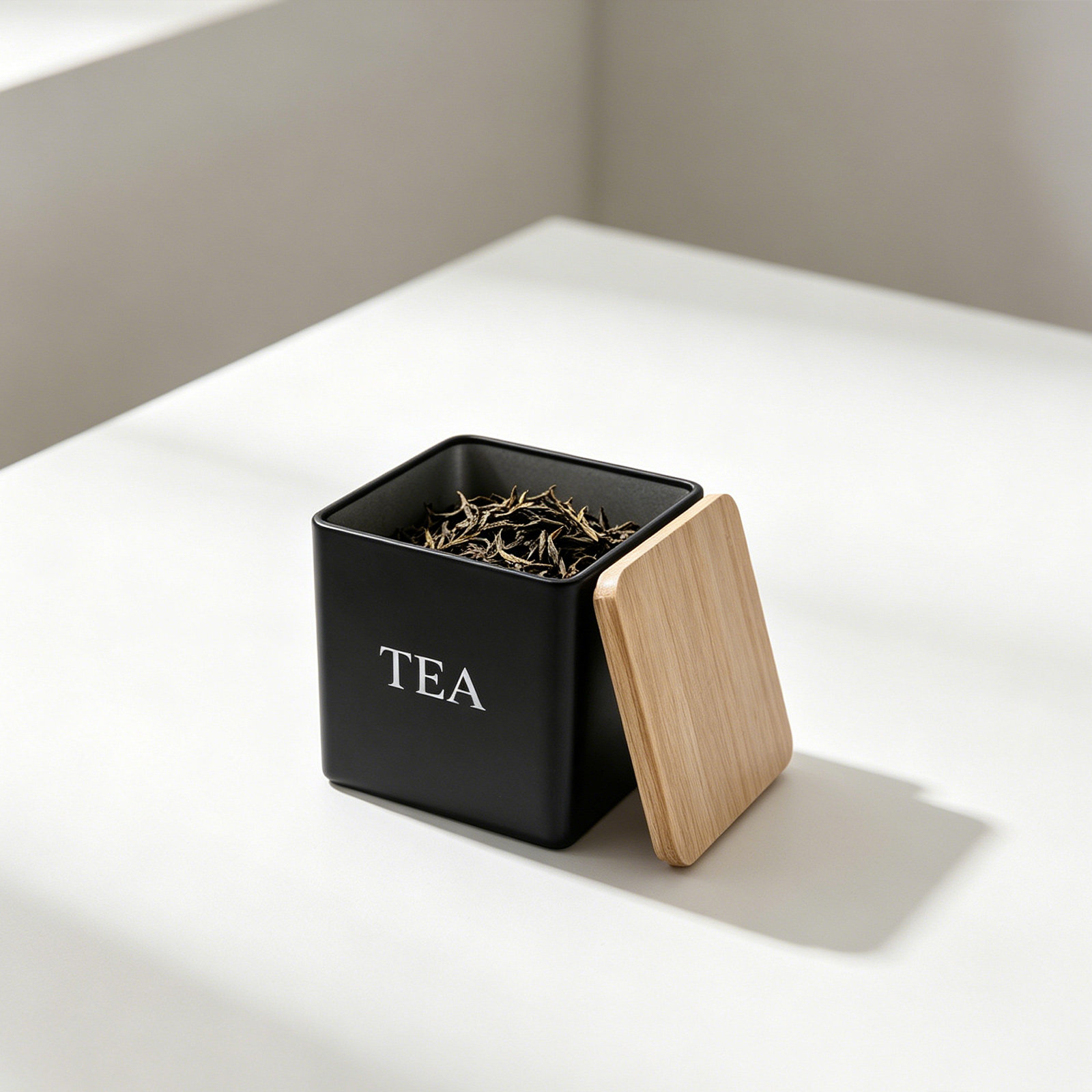 3個入り金属製茶葉・コーヒー・砂糖キャニスターセット、竹製蓋 - Coffee Tea And Sugar Canister Set のレビューと価格